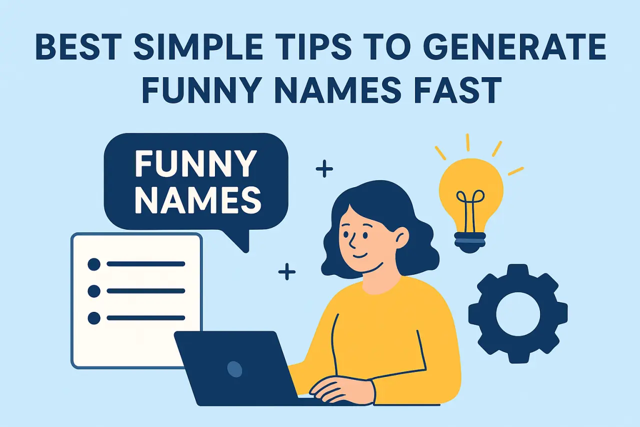 Best Simple Tips to Generate Funny Names Fast