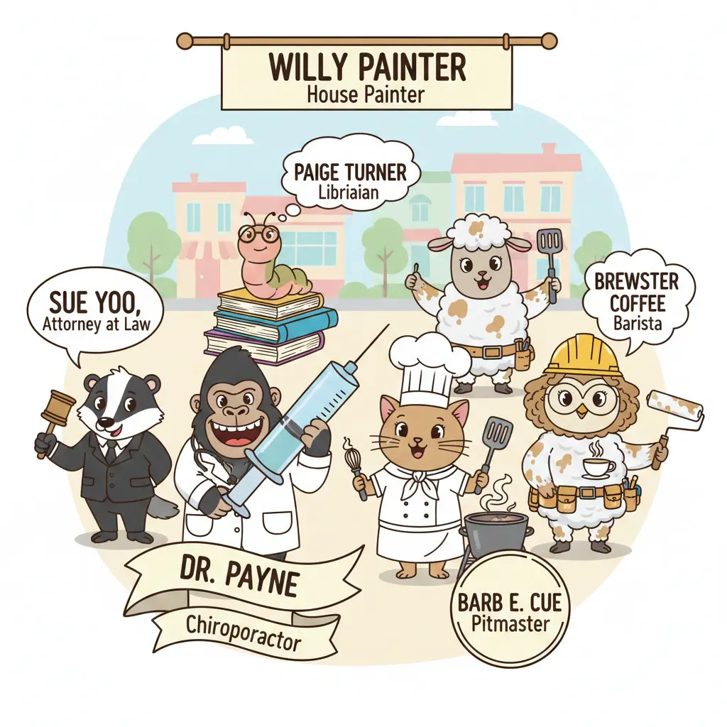 Funny Names Like Ben Dover