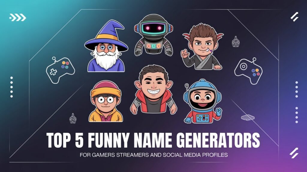 Top 5 Funny Name Generators for Gamers and Streamers